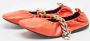 Stella McCartney Pre-owned Fabric flats Orange Dames - Thumbnail 2