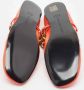 Stella McCartney Pre-owned Fabric flats Orange Dames - Thumbnail 5