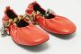 Stella McCartney Pre-owned Fabric flats Orange Dames - Thumbnail 3