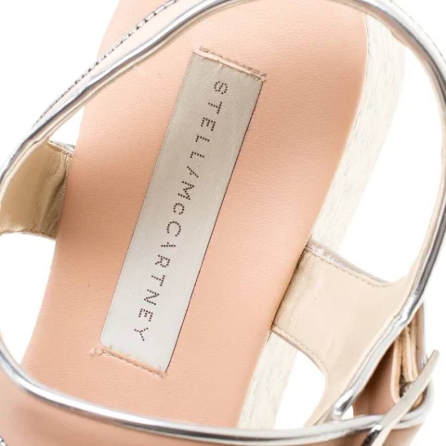 Stella McCartney Pre-owned Fabric sandals Beige Dames