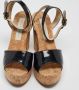 Stella McCartney Pre-owned Fabric sandals Black Dames - Thumbnail 3