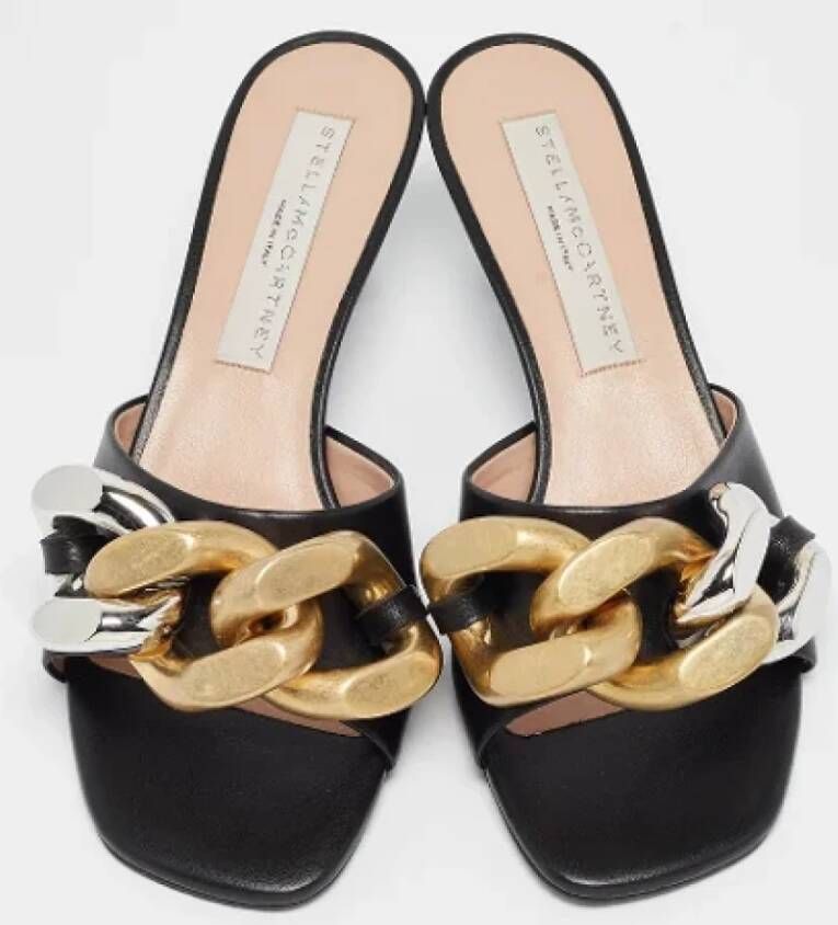 Stella McCartney Pre-owned Fabric sandals Black Dames