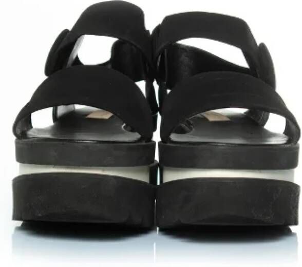 Stella McCartney Pre-owned Fabric sandals Black Dames