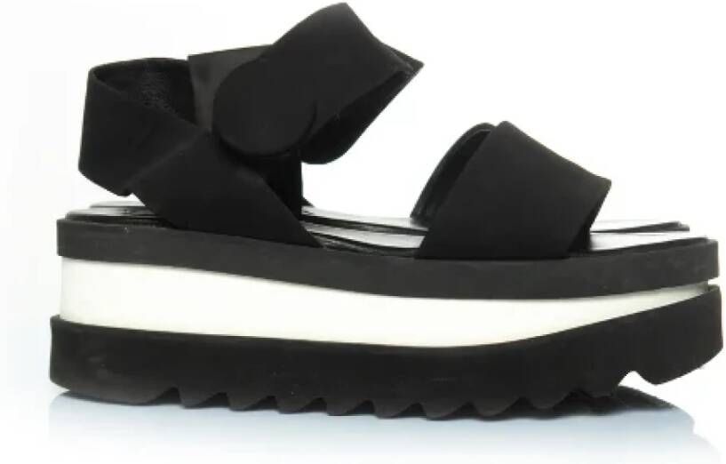 Stella McCartney Pre-owned Fabric sandals Black Dames