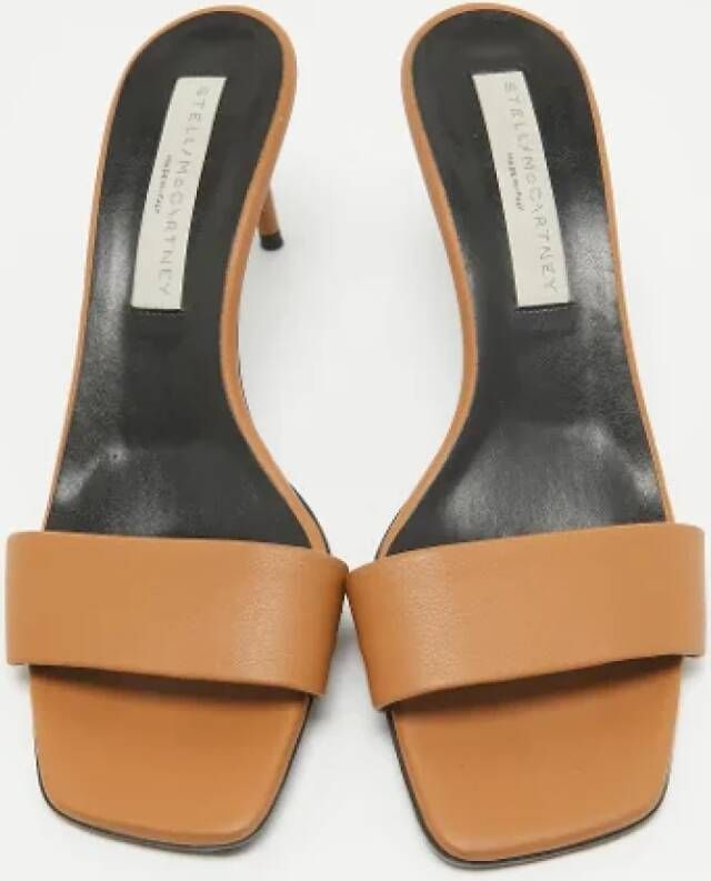 Stella McCartney Pre-owned Fabric sandals Brown Dames