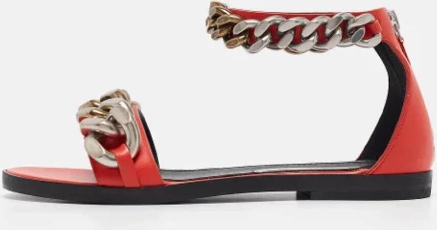 Stella McCartney Pre-owned Fabric sandals Orange Dames