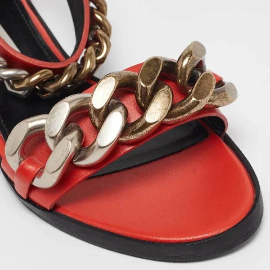 Stella McCartney Pre-owned Fabric sandals Orange Dames