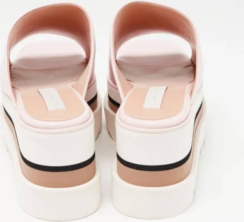 Stella McCartney Pre-owned Fabric sandals Pink Dames