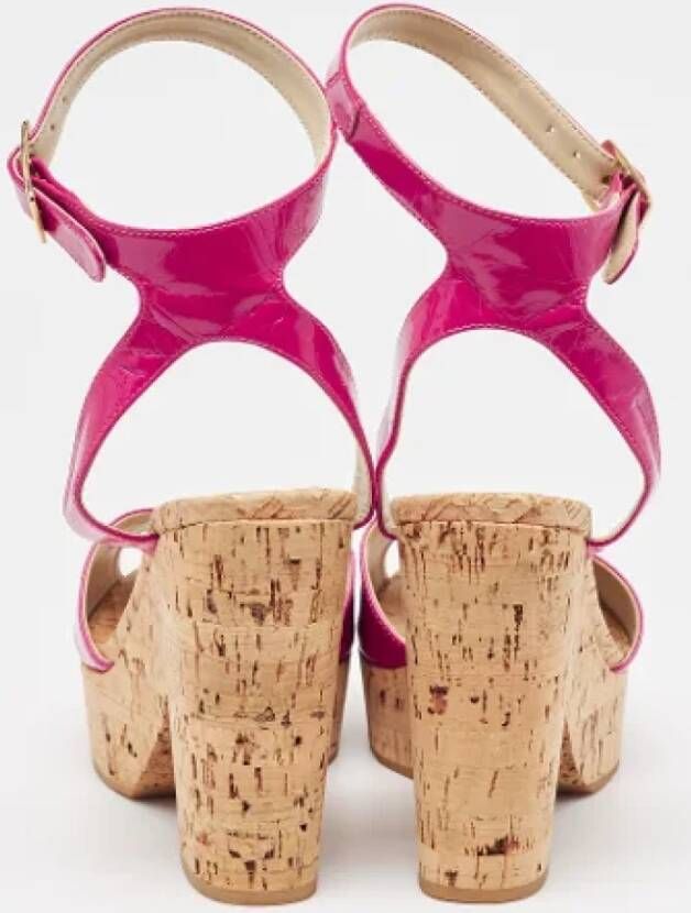 Stella McCartney Pre-owned Fabric sandals Pink Dames