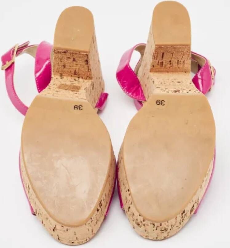 Stella McCartney Pre-owned Fabric sandals Pink Dames