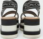 Stella McCartney Pre-owned Fabric sandals White Dames - Thumbnail 3