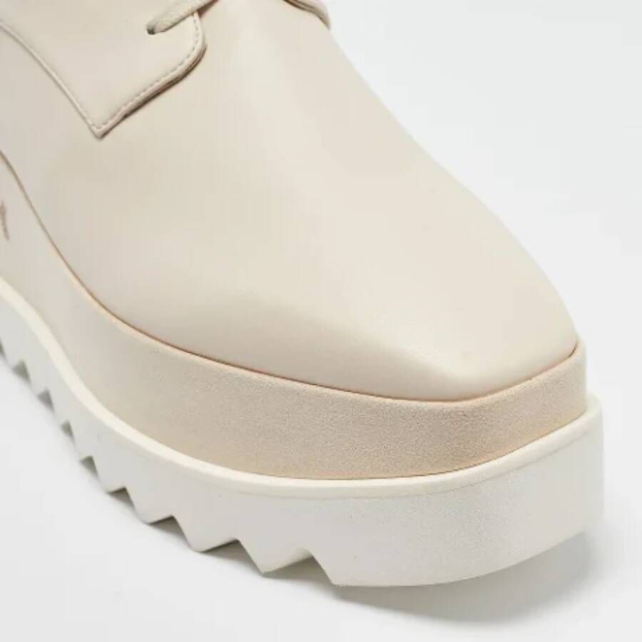 Stella McCartney Pre-owned Fabric sneakers Beige Dames