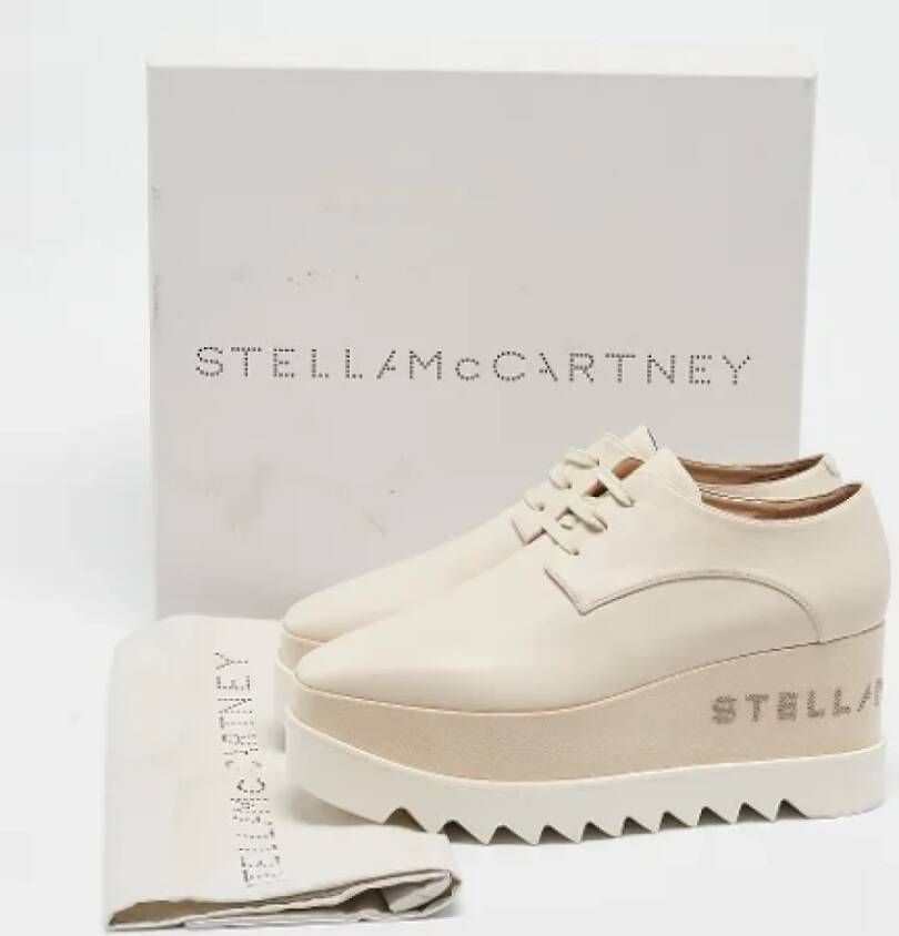 Stella McCartney Pre-owned Fabric sneakers Beige Dames