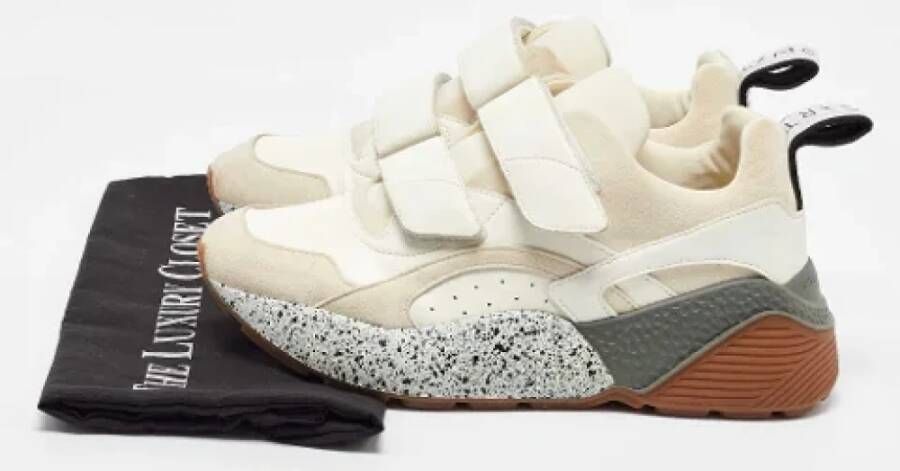 Stella McCartney Pre-owned Fabric sneakers Beige Dames