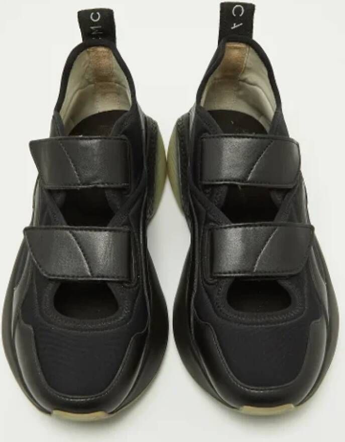 Stella McCartney Pre-owned Fabric sneakers Black Dames