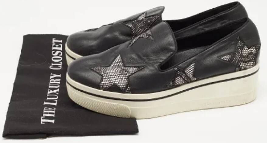 Stella McCartney Pre-owned Fabric sneakers Black Dames