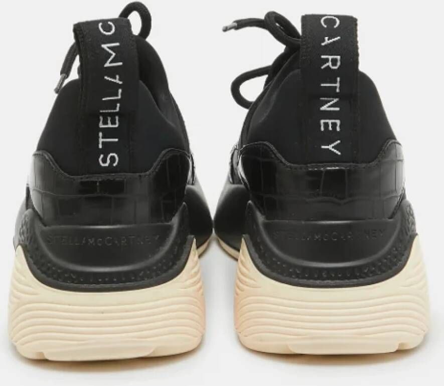 Stella McCartney Pre-owned Fabric sneakers Black Dames