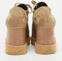 Stella McCartney Pre-owned Fabric sneakers Brown Dames - Thumbnail 3