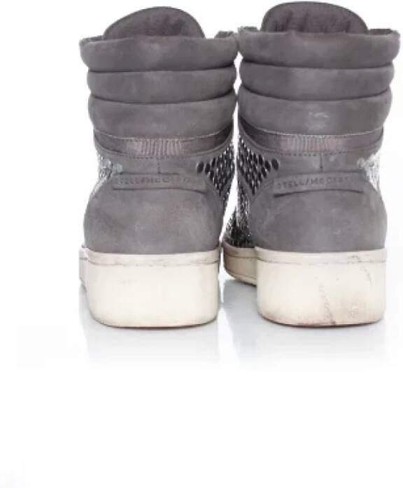 Stella McCartney Pre-owned Fabric sneakers Gray Dames