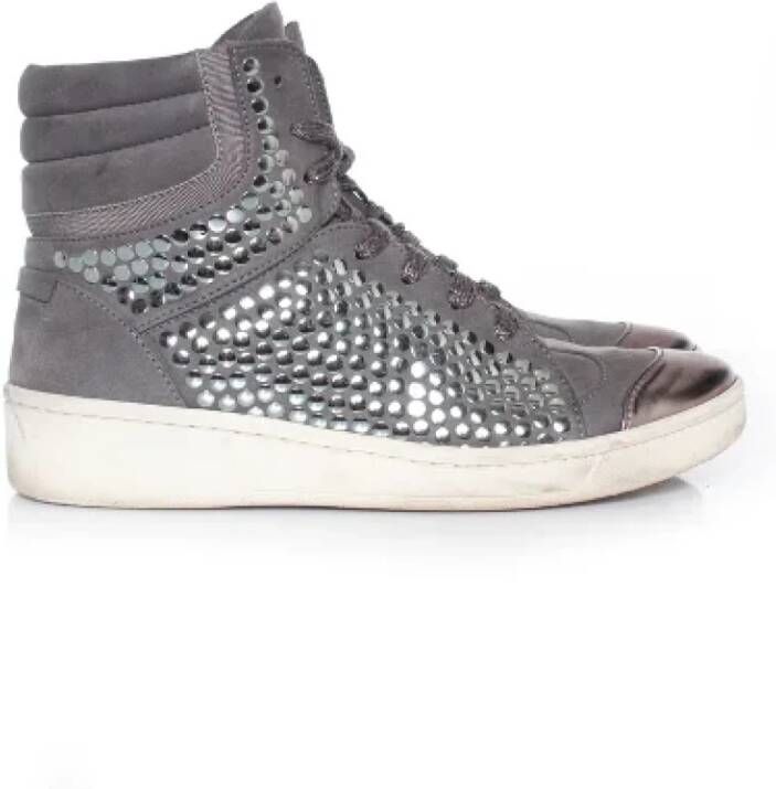 Stella McCartney Pre-owned Fabric sneakers Gray Dames