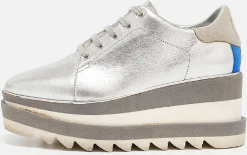 Stella McCartney Pre-owned Fabric sneakers Gray Dames