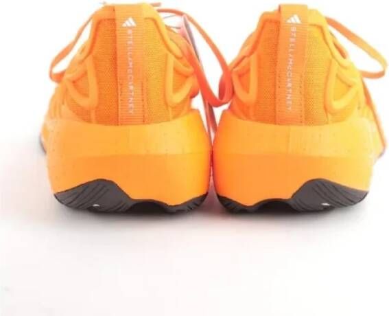 Stella McCartney Pre-owned Fabric sneakers Orange Dames