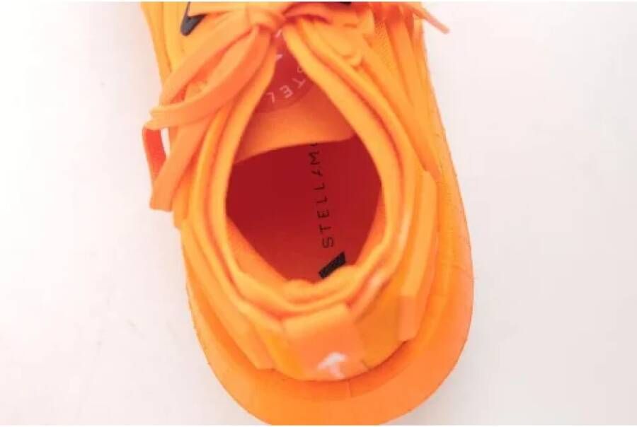 Stella McCartney Pre-owned Fabric sneakers Orange Dames