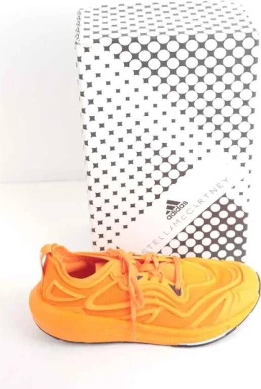 Stella McCartney Pre-owned Fabric sneakers Orange Dames