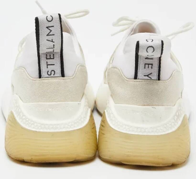 Stella McCartney Pre-owned Fabric sneakers White Dames