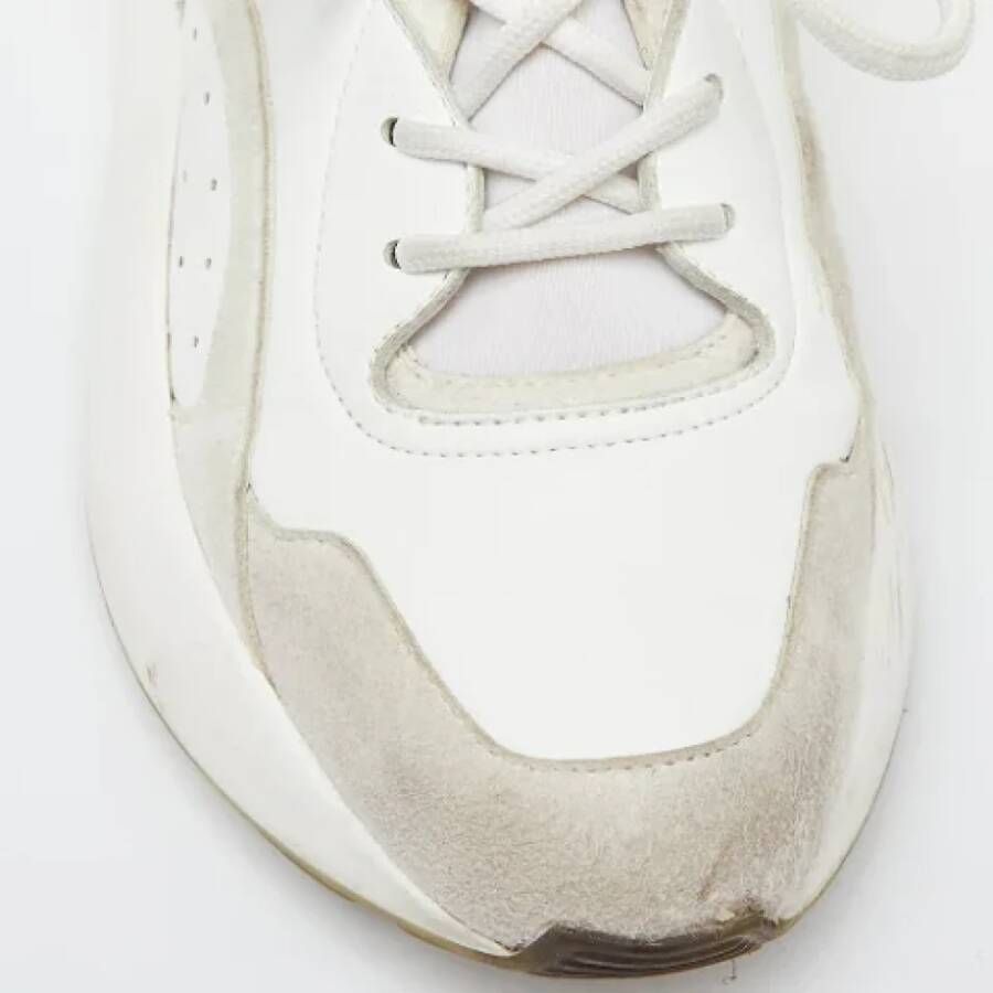 Stella McCartney Pre-owned Fabric sneakers White Dames