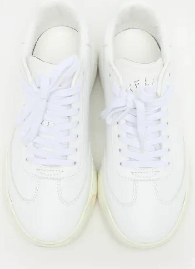 Stella McCartney Pre-owned Fabric sneakers White Dames