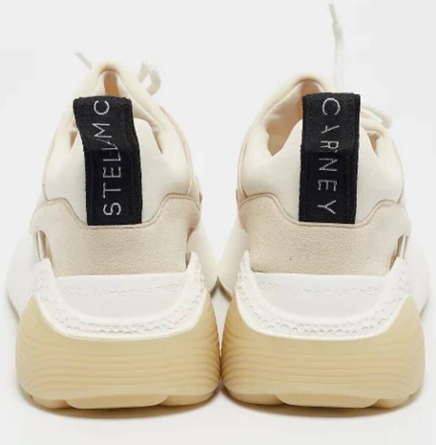 Stella McCartney Pre-owned Fabric sneakers White Dames