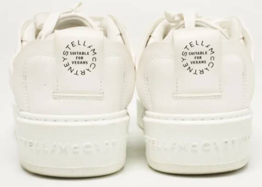 Stella McCartney Pre-owned Fabric sneakers White Dames