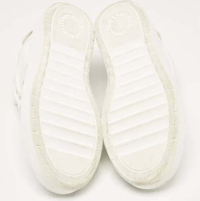 Stella McCartney Pre-owned Fabric sneakers White Dames