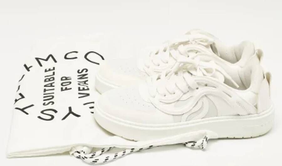 Stella McCartney Pre-owned Fabric sneakers White Dames