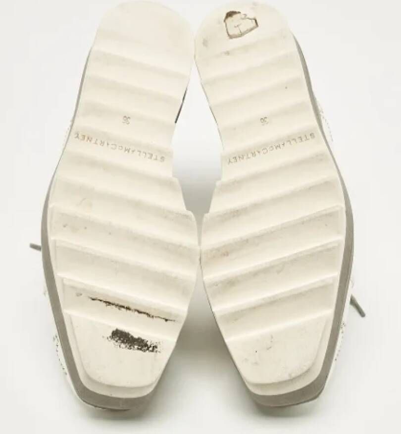 Stella McCartney Pre-owned Fabric sneakers White Dames