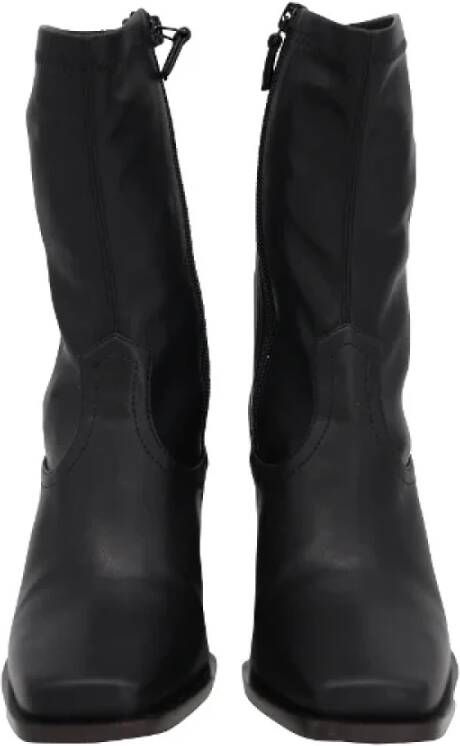 Stella McCartney Pre-owned Leather boots Black Dames