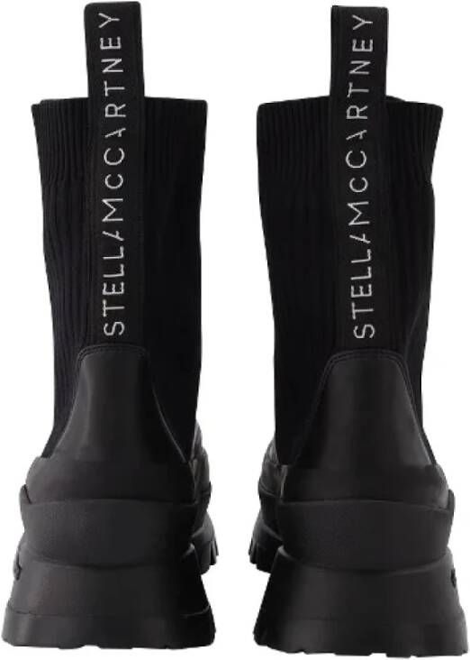 Stella McCartney Pre-owned Leather boots Black Dames