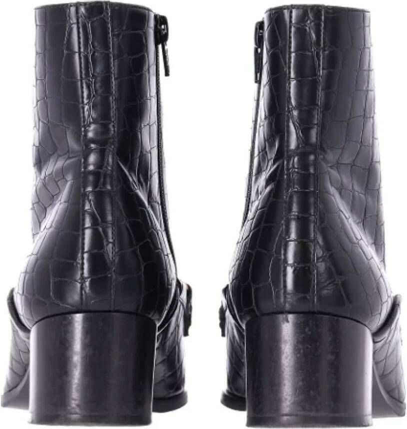 Stella McCartney Pre-owned Leather boots Black Dames