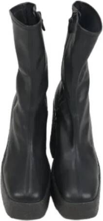 Stella McCartney Pre-owned Leather boots Black Dames