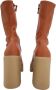 Stella McCartney Pre-owned Leather boots Brown Dames - Thumbnail 3