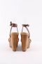 Stella McCartney Pre-owned Leather sandals Beige Dames - Thumbnail 2