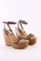 Stella McCartney Pre-owned Leather sandals Beige Dames - Thumbnail 3