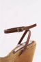 Stella McCartney Pre-owned Leather sandals Beige Dames - Thumbnail 4