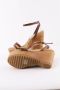 Stella McCartney Pre-owned Leather sandals Beige Dames - Thumbnail 7