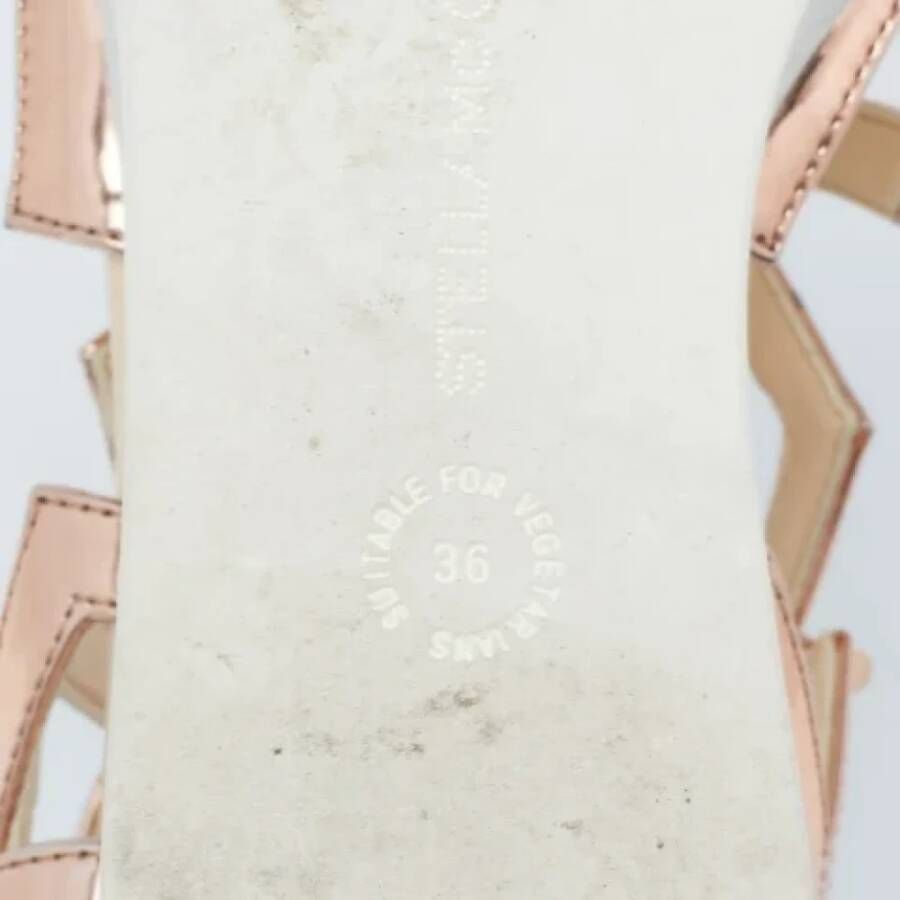 Stella McCartney Pre-owned Leather sandals Gray Dames