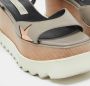 Stella McCartney Pre-owned Leather sandals Gray Dames - Thumbnail 6