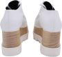 Stella McCartney Pre-owned Leather sneakers White Dames - Thumbnail 3