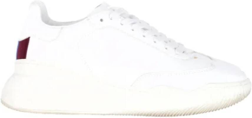 Stella McCartney Pre-owned Leather sneakers White Dames