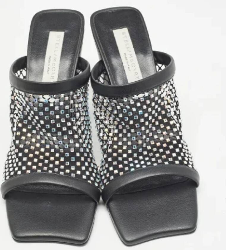 Stella McCartney Pre-owned Mesh sandals Black Dames